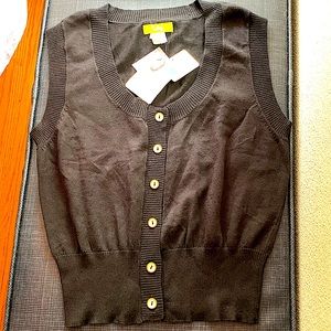 Women’s Black Sweater Vest size Medium